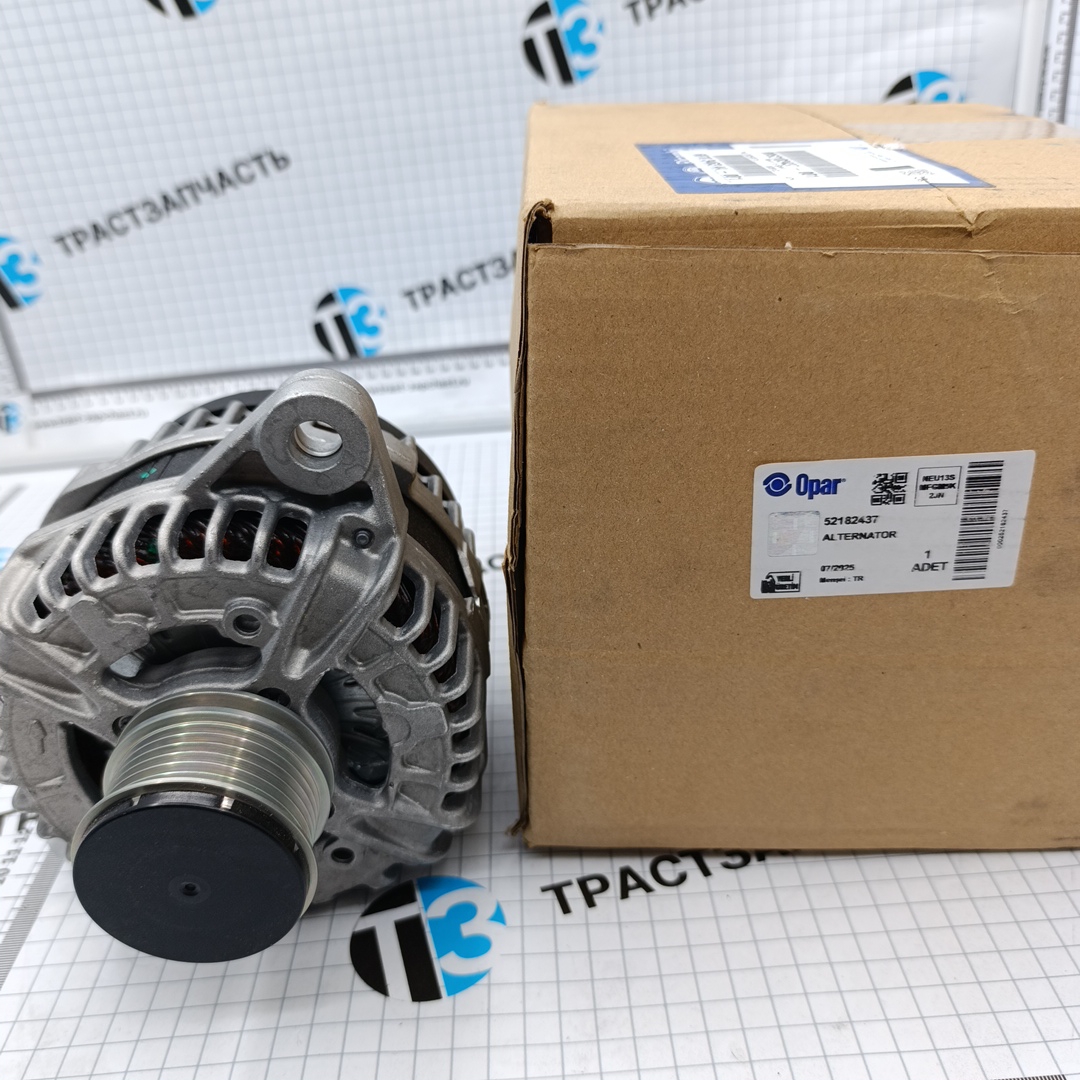 Генератор Fiat Ducato 2.2 (ЕВРО 6, с 2021-2023г.) 52182437 (ORG FIAT)