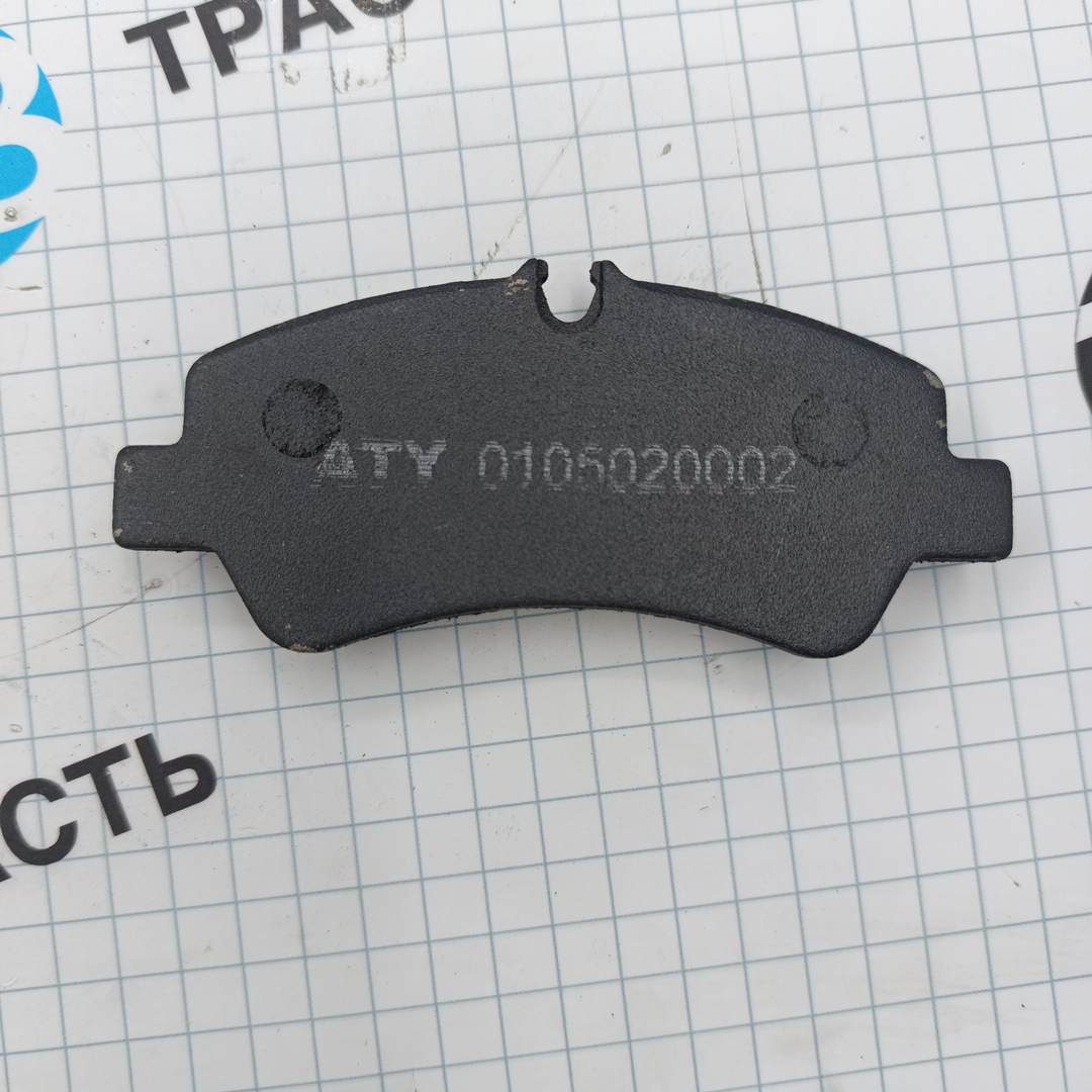 Тормозные колодки задние TR > 14 г.+ Custom>12 (датчик износа длинн. провод) 1840037/1916327 ATY - Миниатюра товара 3