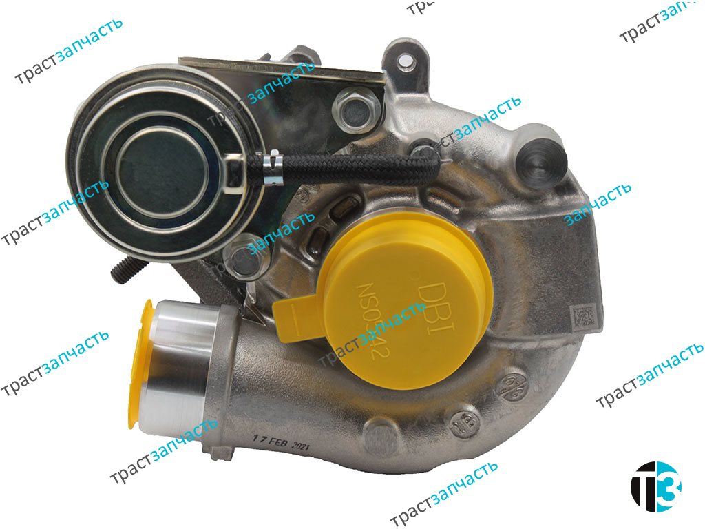 Турбокомпрессор 2.3  Fiat Ducato3- 504340182/5802072376 ORG IVECO - Миниатюра товара 2