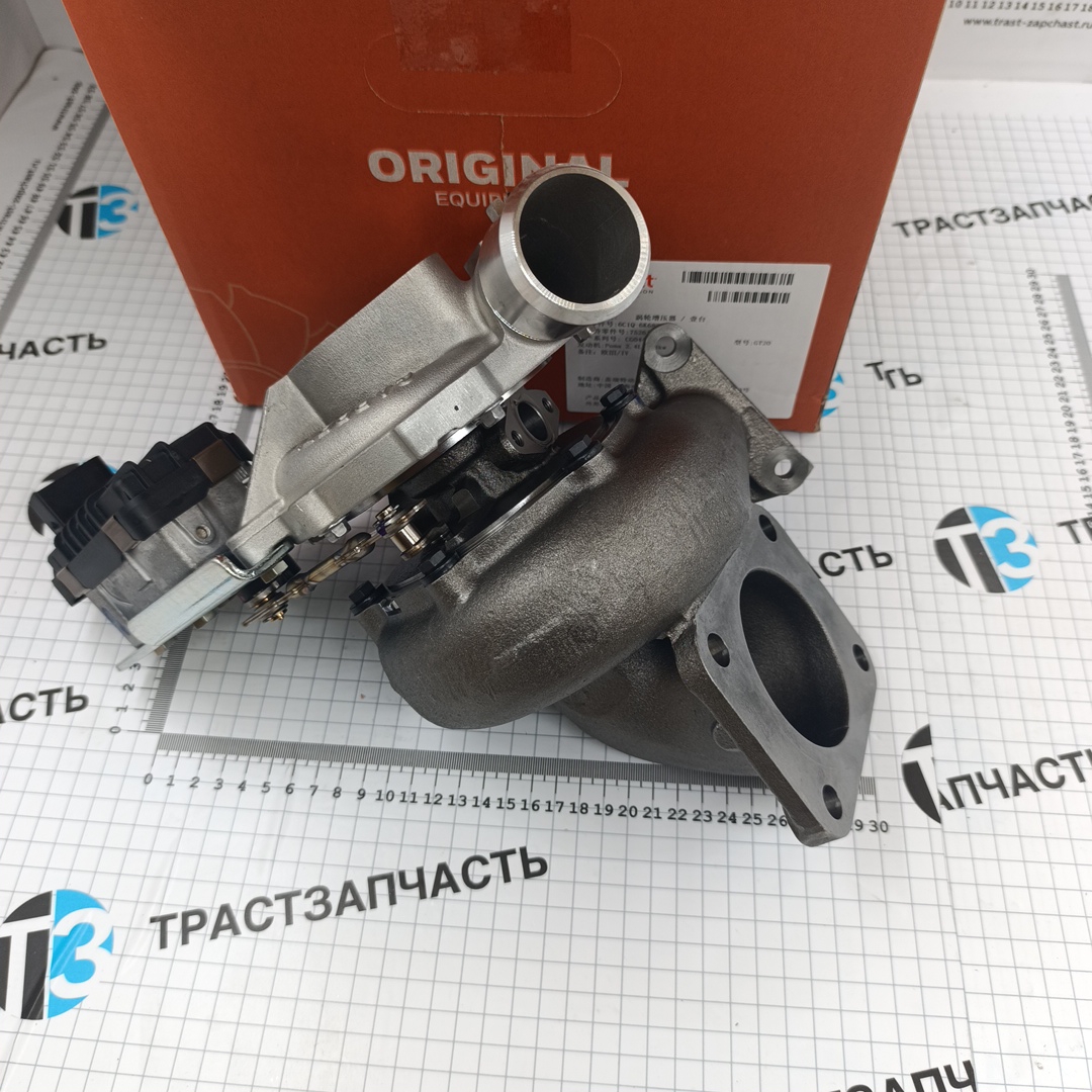 Турбокомпрессор 140 л.с Форд ТЗ 6C1QK682EN/1669557/1789084  GARRET CHINA ORIGINAL - Миниатюра товара 4