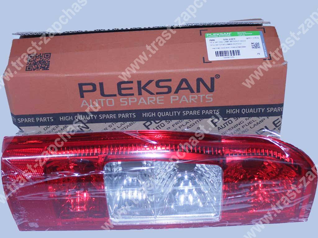 Фонарь задний Ford Transit TR > 06 / LH-левый / (PLEKSAN) - Миниатюра товара 1