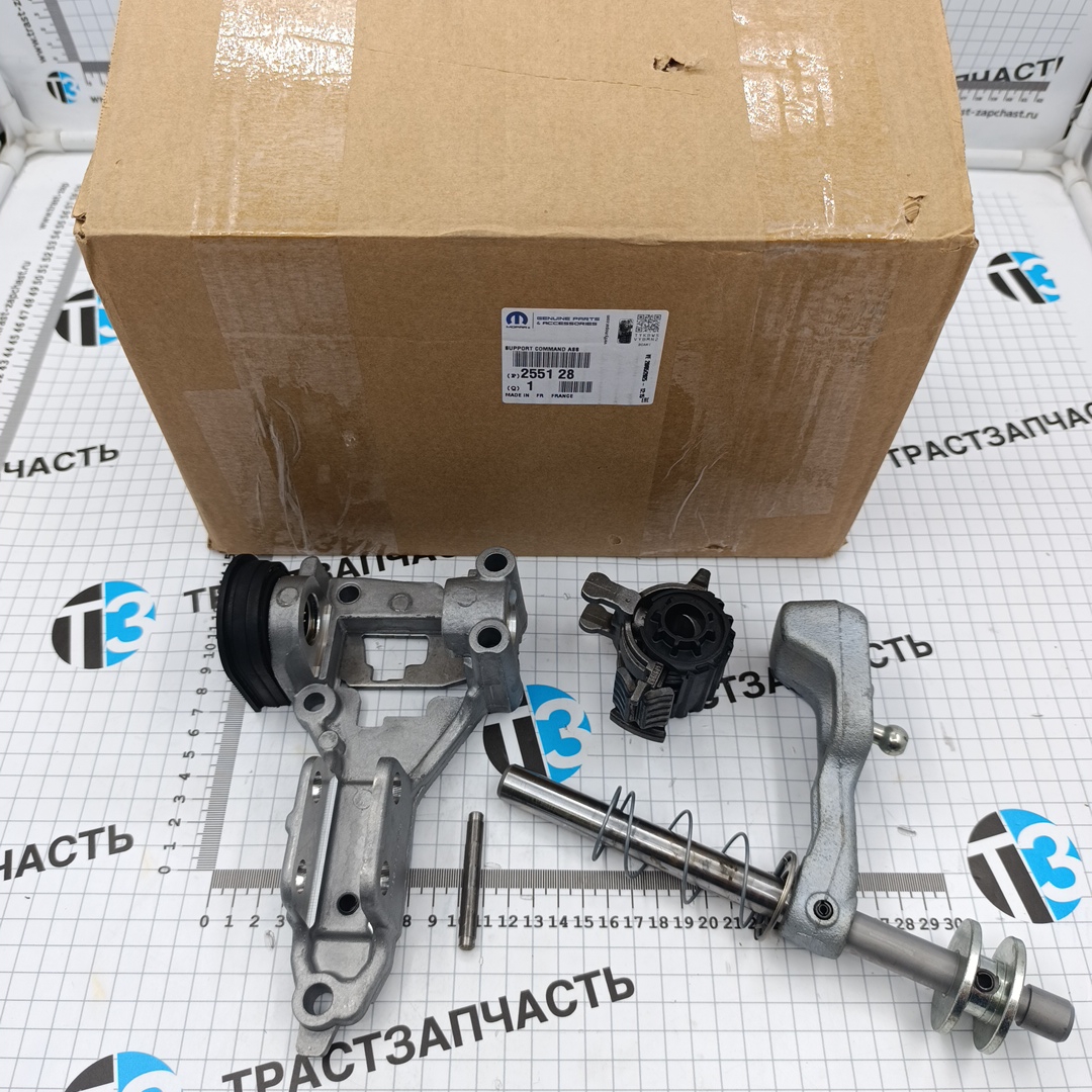 Кулиса КПП в сборе Fiat Ducato 2.3 244 кузов 2х Вал КПП 5 ступка ORG PSA - Миниатюра товара 1