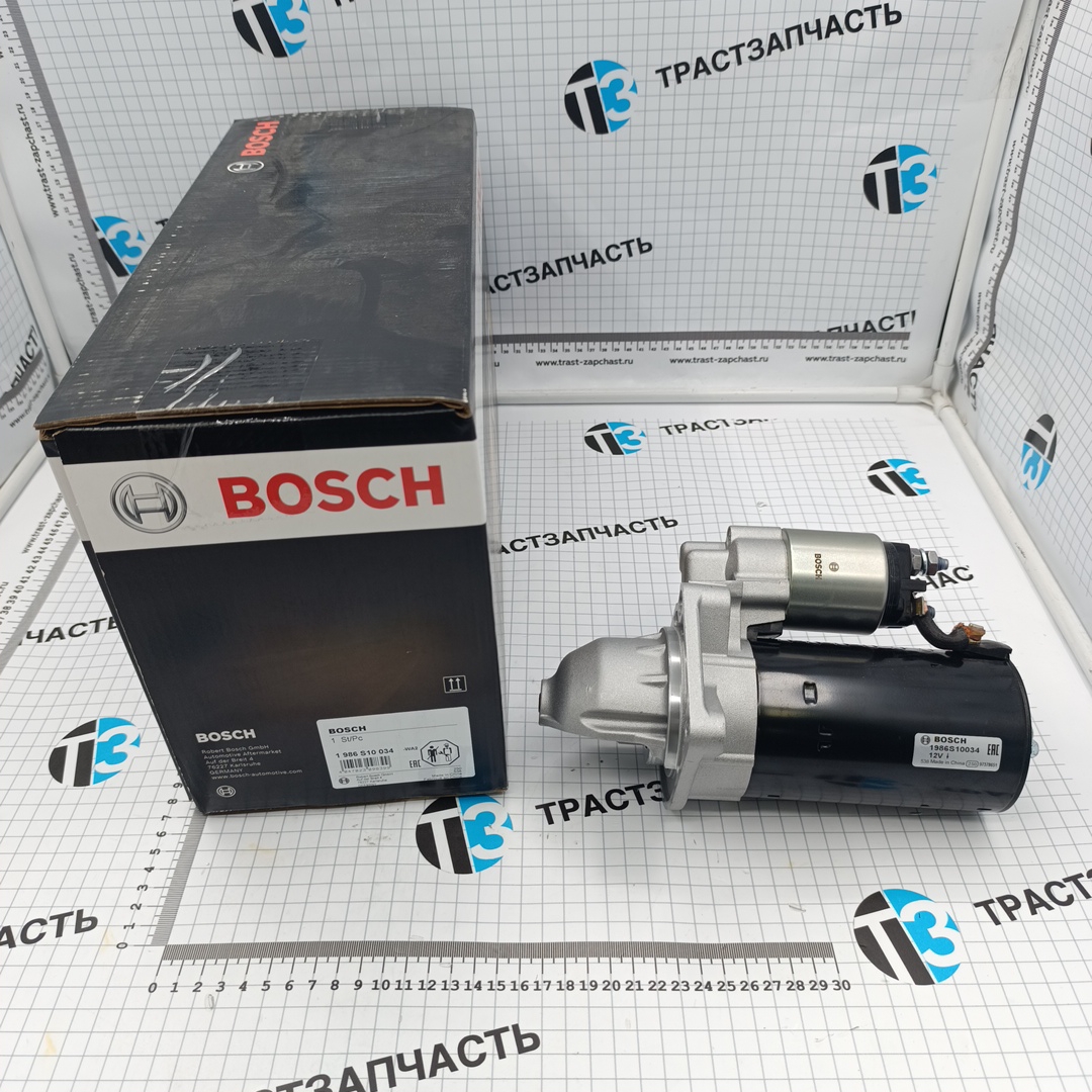 Стартер IVECO Daily II/III 12V 2,5кВт 9 зубьев 69502571/5042011467/55195967 BOSCH EUROPE