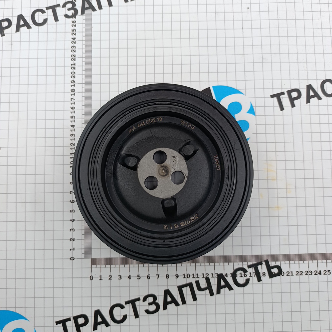 Шкив коленвала Ford Transit 2.2/2.4 (задний.привод) Демпферный 1748942/BK3Q6B319CB INA EUROPE - Миниатюра товара 4