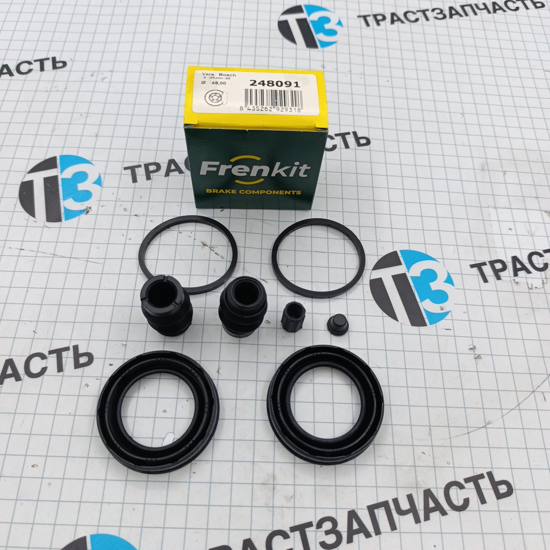 Рем к-т суппорта переднего Ford Transit Tr’06- ,Tr’14- 2.2-2.4 (пыльники) FRENKIT  D48 - Миниатюра товара 1