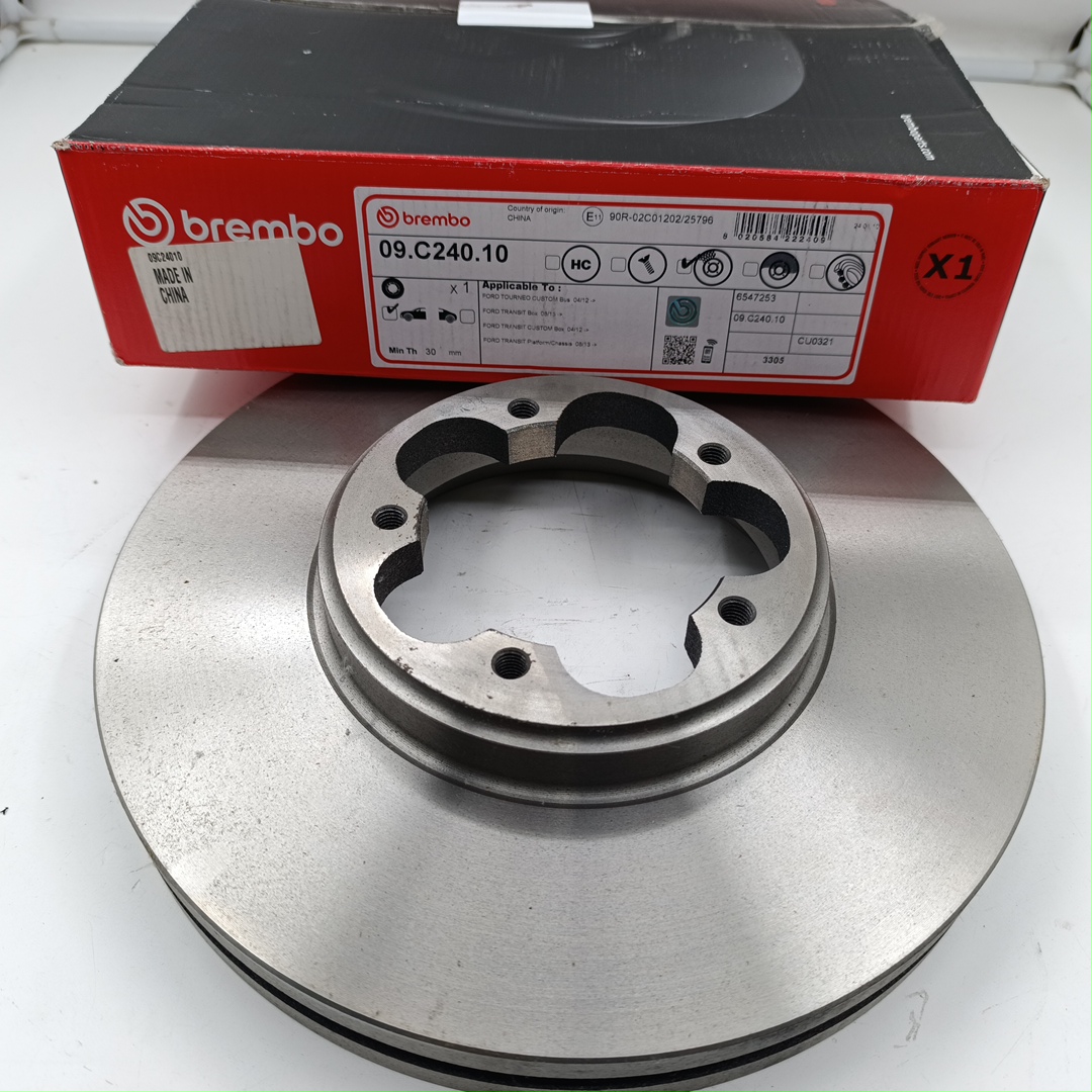 Диск тормозной передний Ford Transit Tr’14 (перед.привод R15, Ø 288mm) 2110008 BREMBO - Миниатюра товара 1