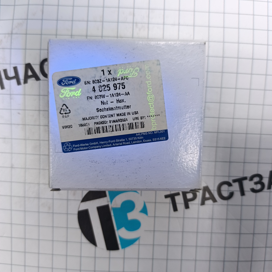 Гайка задней ступицы TR > 14 правая 8C3W1A124AA/4825975 ОТОСАН - Миниатюра товара 4