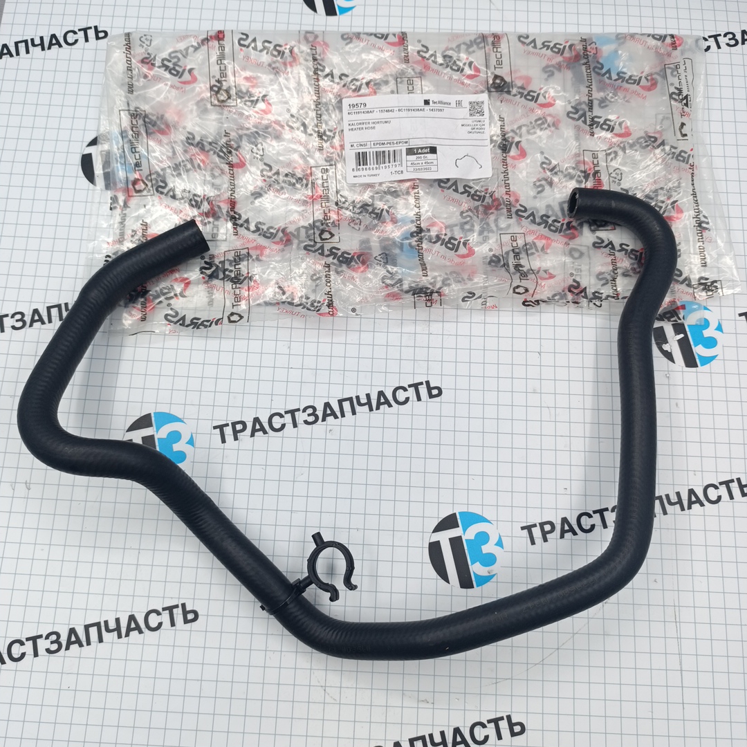Шланг клапана EGR Ford Transit 2.4 / 115 л.с / термостат-масл.охладитель/ 1574842/1437097 IBRAS
