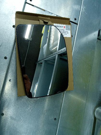 Полотно (зеркало) Ford Transit TR > 06-14г верхнее (RH-правое, с подогревом) SAMPART