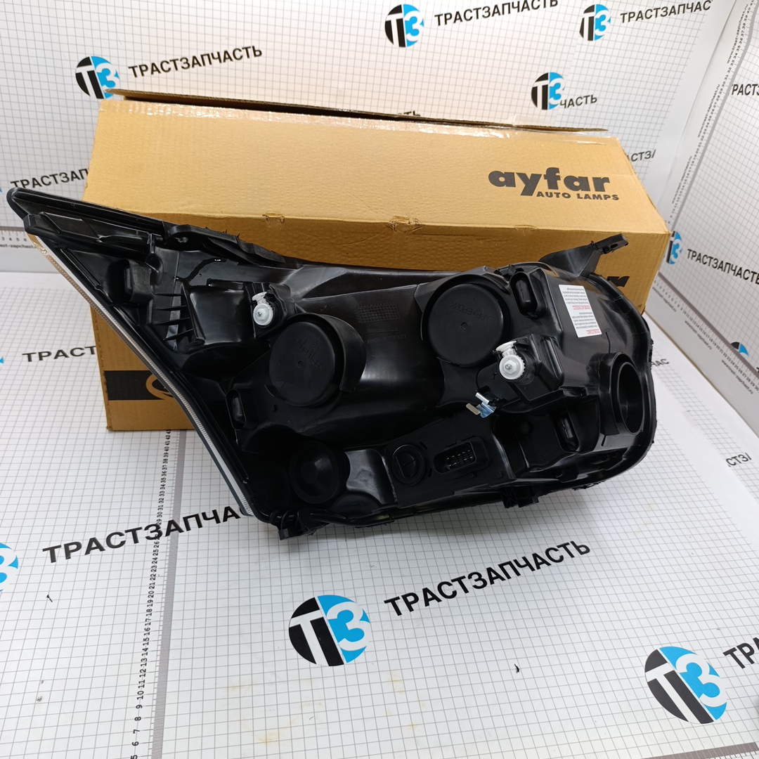 Фара Ford Transit TR > 14 ТЗ Хром рамка (ВОДИТЕЛ.сторона) AYFAR - Миниатюра товара 2