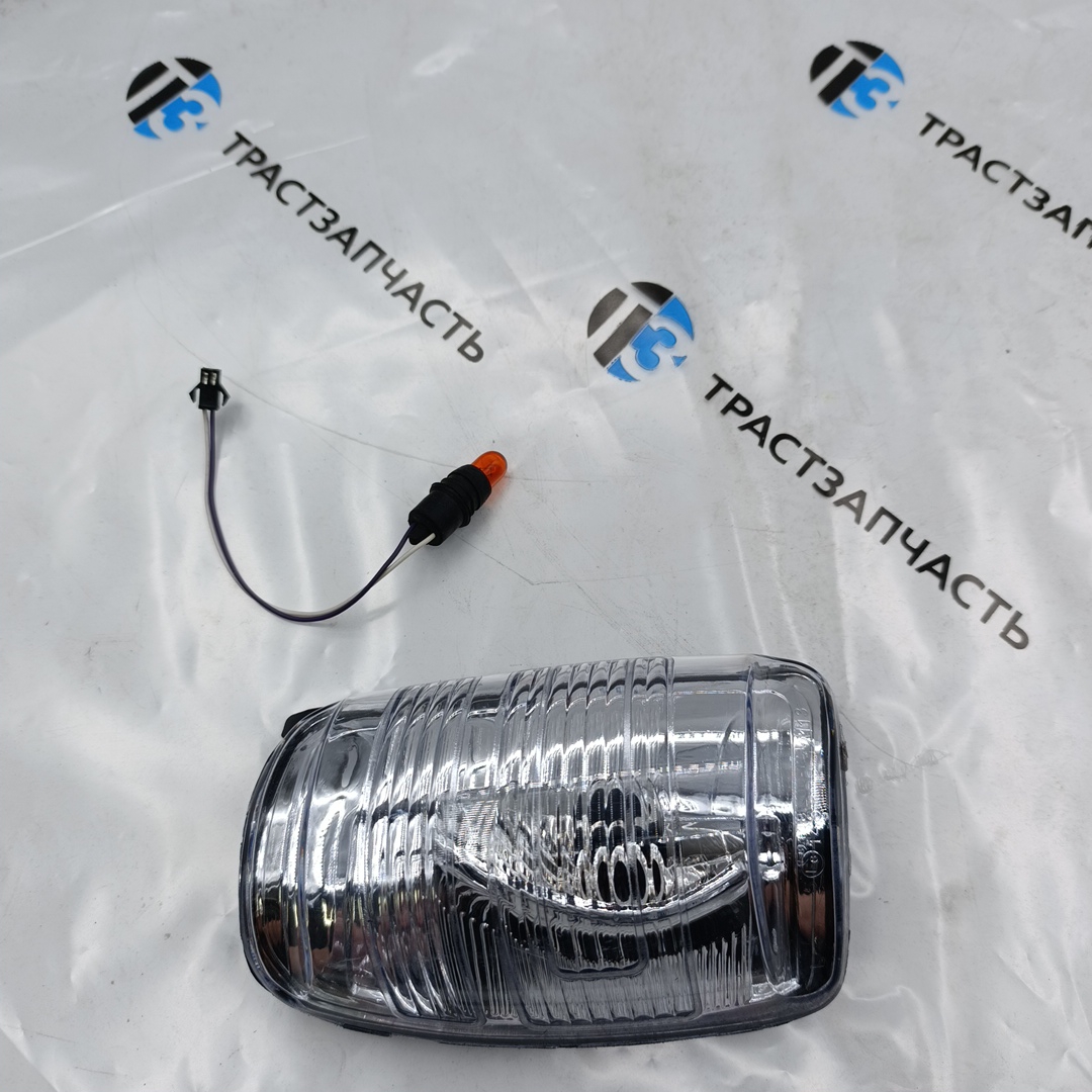 Повторитель в зеркале Ford Transit Tr’15 (прозрачный/МАЛ.патрон) Левый 1847387/2085655 (ТЗ) - Миниатюра товара 1