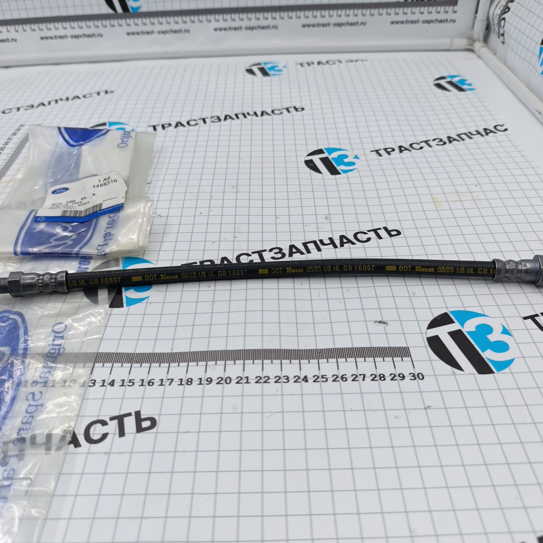 Шланг тормозной задний TR > 06-14 (350мм 2.4-140 л.с, 2.2 155 л.с) 8C1V2282EA/1488316 OTOCAH - Миниатюра товара 3