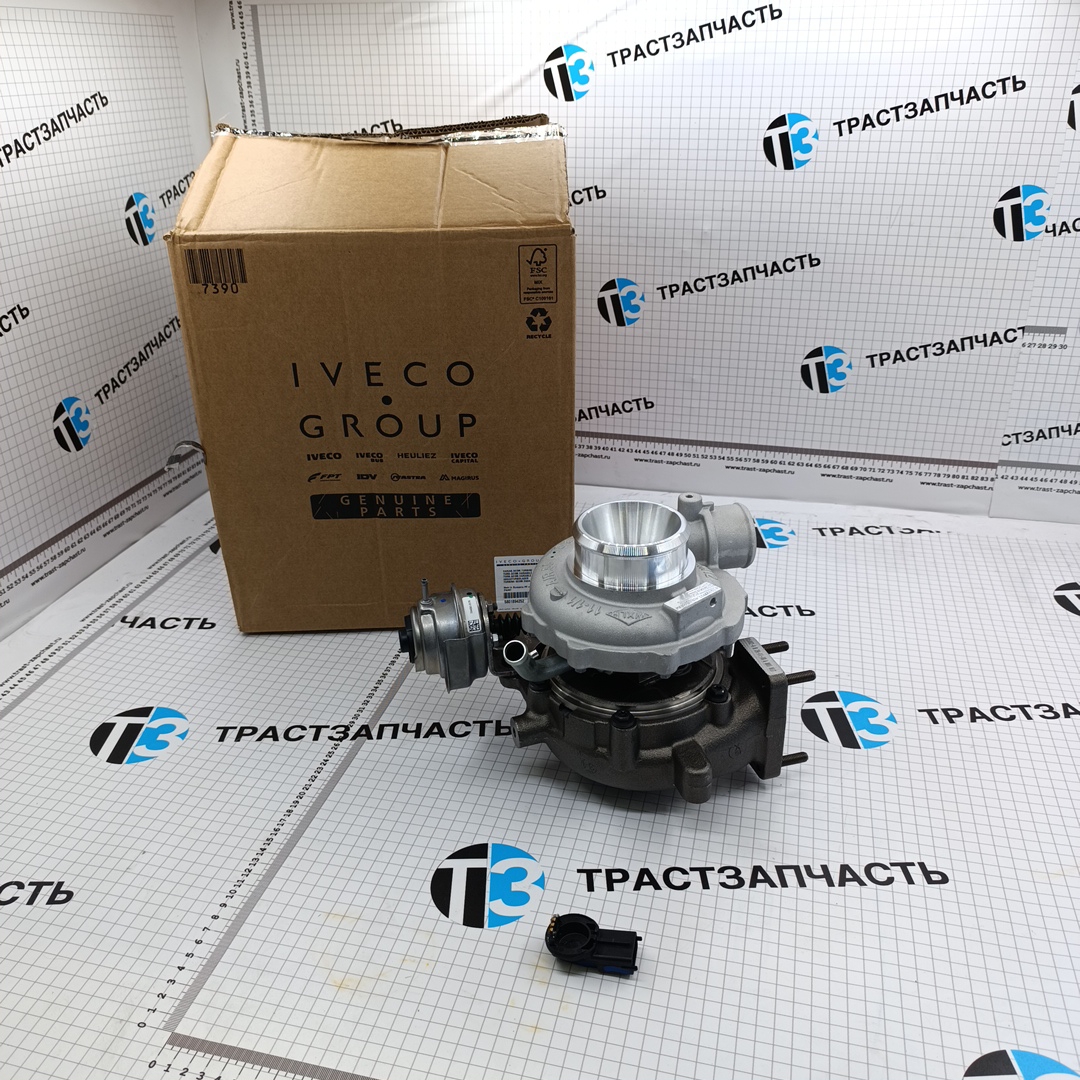 Турбокомпрессор 3.0 Iveco Daily- 3,0  (евро-6) 5801894252/7963995006S (УЦЕНКА,НОВАЯ, СЛОМАНА ФИШКА) - Миниатюра товара 1