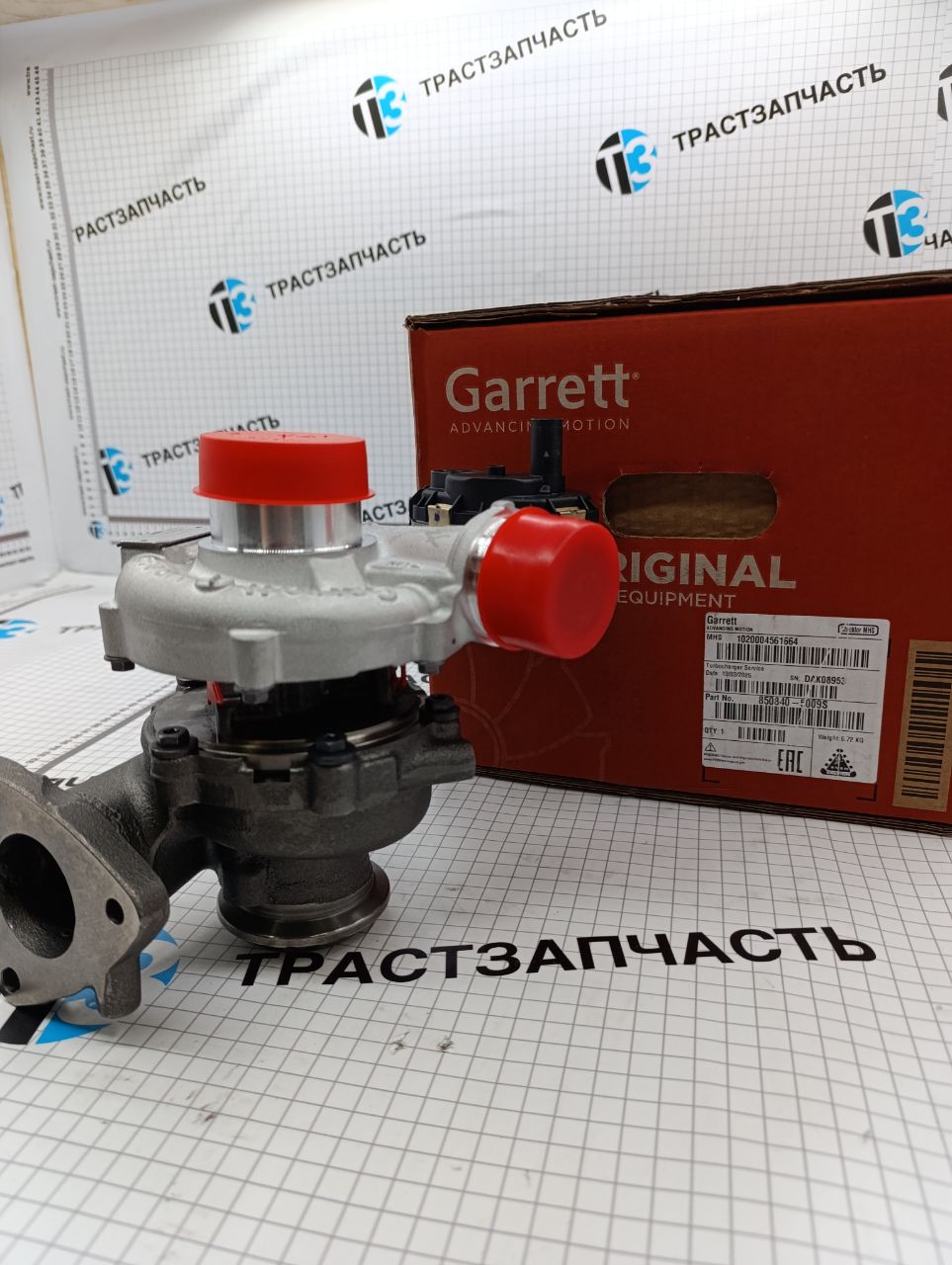 Турбокомпрессор Ford Transit 2.0 ( с 2019г)  ( 2614505/KK2Q6K682BC ) GARRETT - Миниатюра товара 1