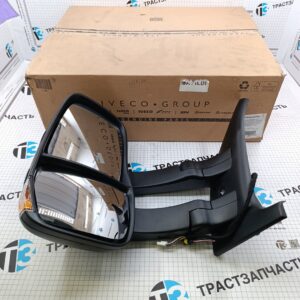 Зеркало Iveco Daily / 06-14 г /длинный рычаг / Водит.сторона (+ДАТЧИК) (ORIGINAL IVECO)