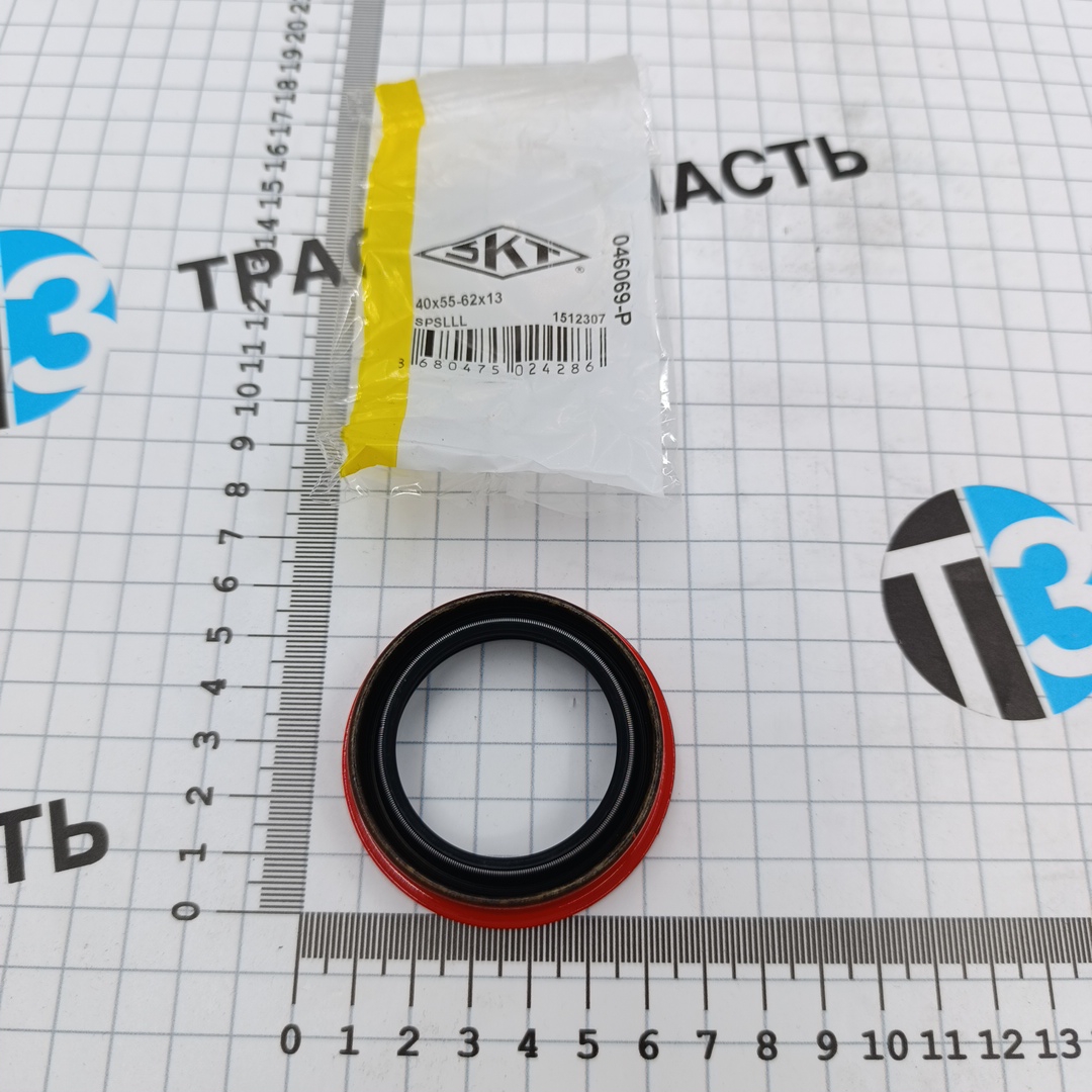 Сальник переднего привода КПП Ford ТЗ MT75 LH/RH 5 ст.КПП (40х55х12) 93ZT3K169A9C SKT - Миниатюра товара 2