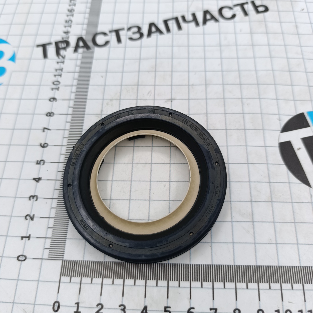 Сальник коленвала передний Ducato 2.3 JTD RUS (250) 06- 504087648/504014155 ORG IVECO - Миниатюра товара 2