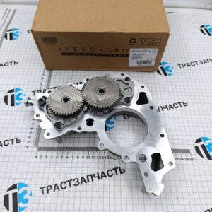 Насос масляный + вакуумный 2.3 Ducato IVECO 06-> 5802177791/504012890/504071325/5801975044 ORG IVECO