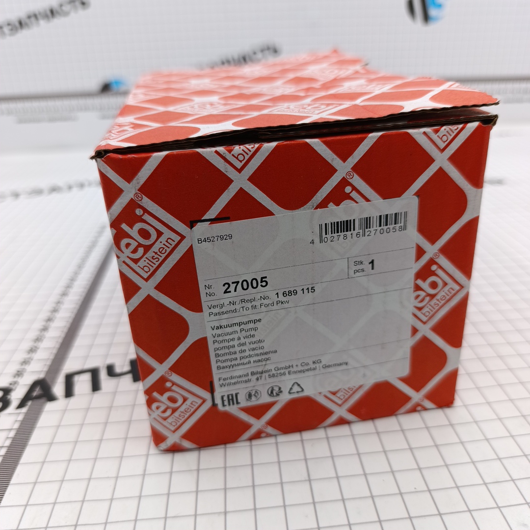 Насос Вакуумный Ford ТЗ 115-140 л.с RWD 7C162A451BB/1689115/1581518 (FEBI BILSTEIN) - Миниатюра товара 2