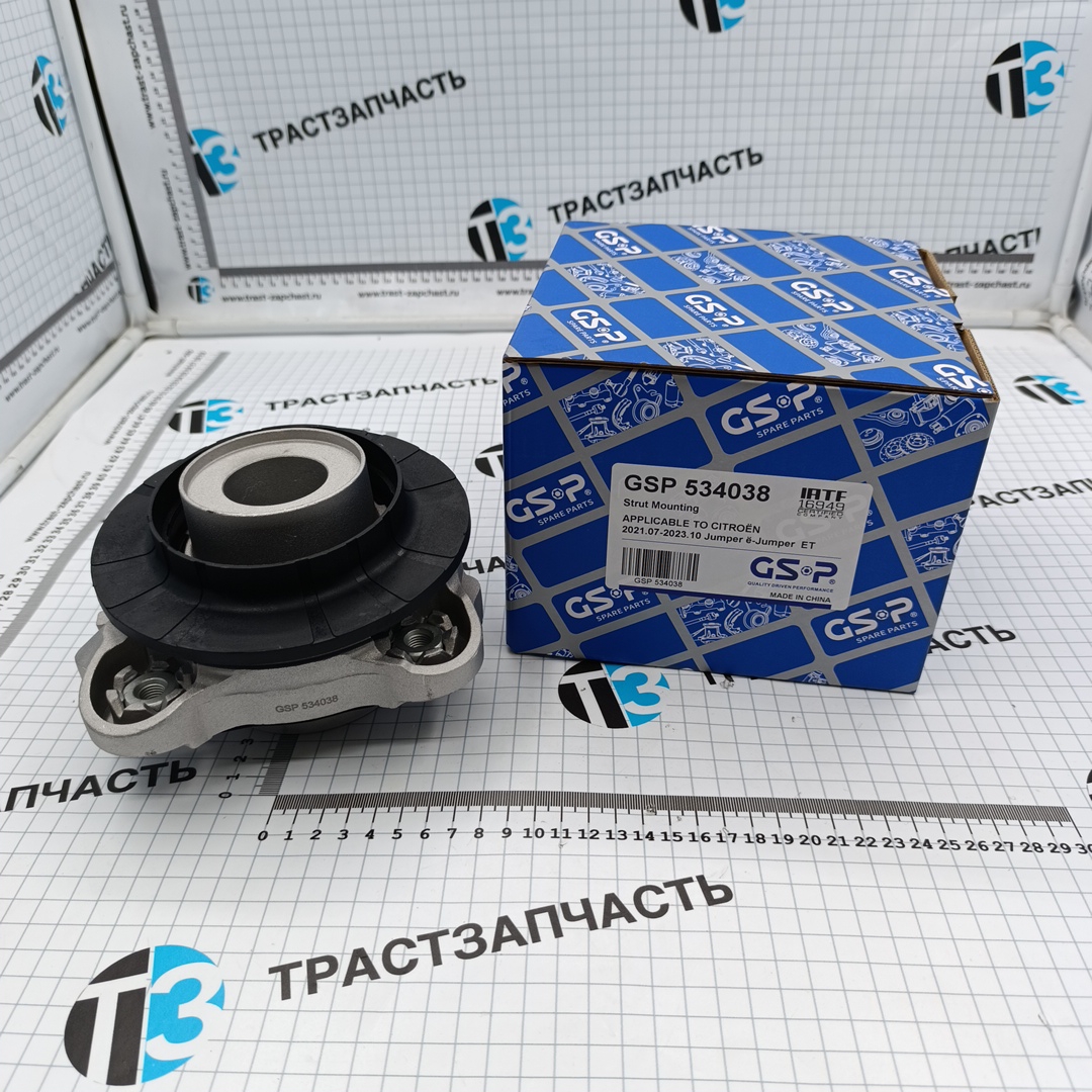 Опора передней стойки Peugeot Boxer, Fiat Ducato (290 кузов) RH-Правая 1374667080/1612735980 GSP - Миниатюра товара 1