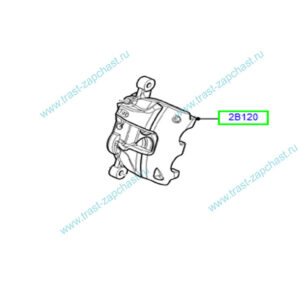 Суппорт передний правый RWD 115-155 л.с. 6C112B120AD/1521149 SAMPART