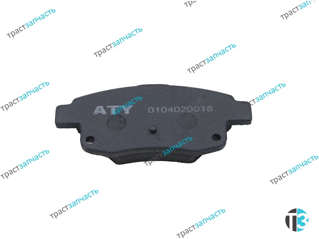 Тормозные колодки задние 115 л.с. 6C112M008AF/1852717/T206665/1824348 ATY - Миниатюра товара 2