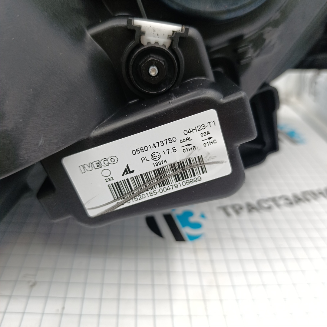 Фара левая Iveco Daily ’14- ’19 > 5801473750/5802476874 ORG IVECO - Миниатюра товара 6