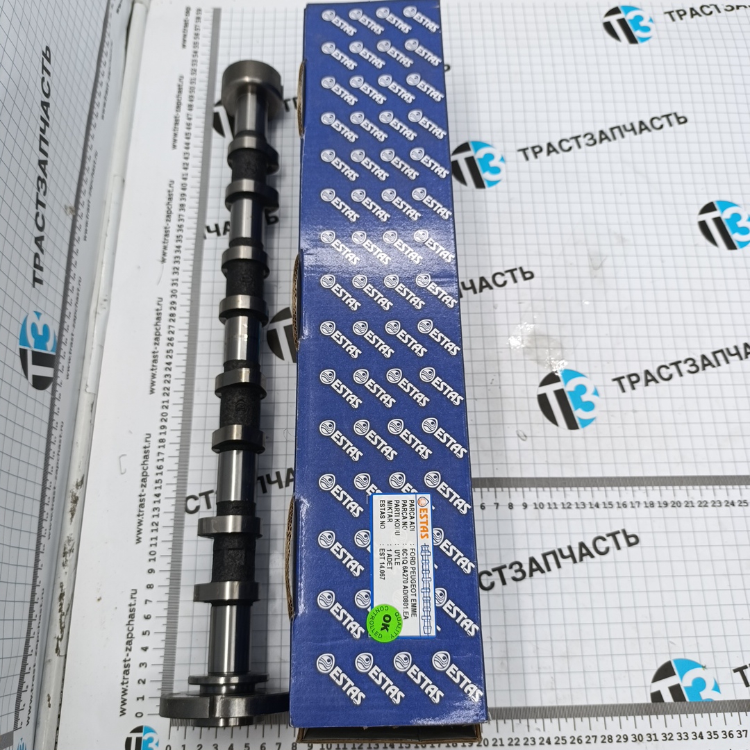 Вал распределительный впускной 2.2 Евро4/5 FWD BK2Q6A270AA/2239508/1688422/0801LL ESTAS - Миниатюра товара 1