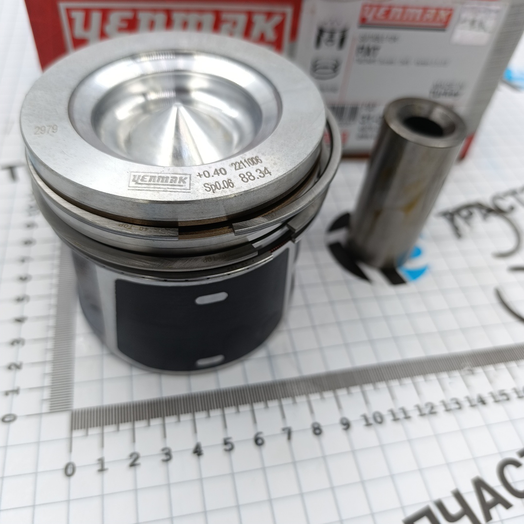 Поршень в сборе 2.3 (Евро 5/6) + 0.40mm Ducato/Iveko (Цена за шт, кратн. заказа 4 шт) YENMAK - Миниатюра товара 3