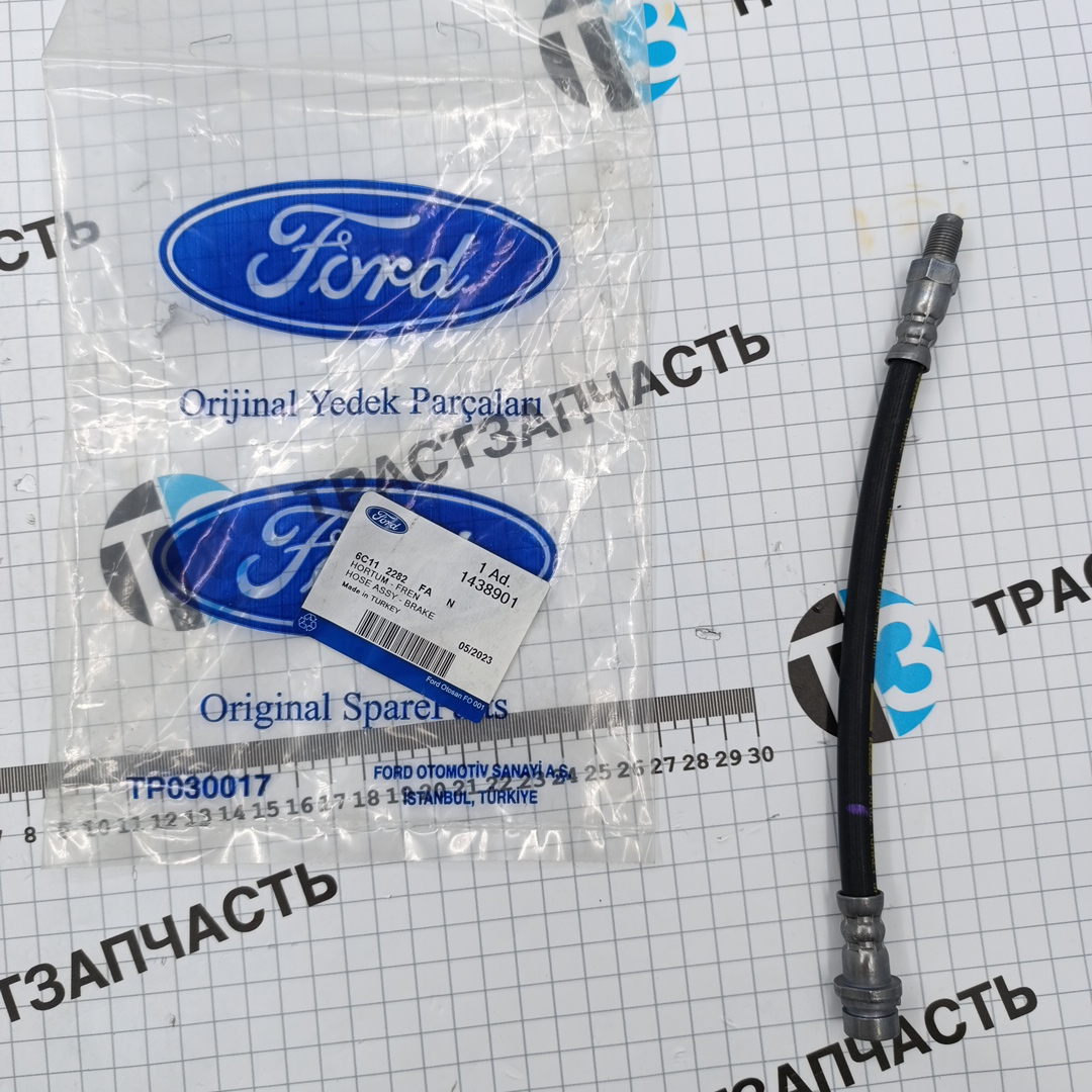 Шланг тормозной задний TR > 06-14 (250 мм 2.4 RWD-115 л.с и 2.2 FWD) 6C112282FA/1438901 OTOCAH - Миниатюра товара 1