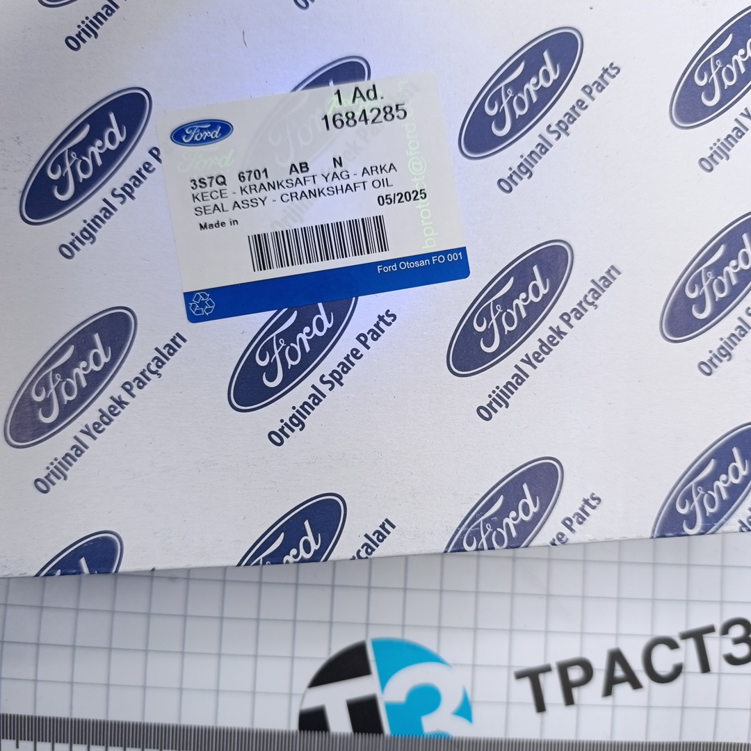 Сальник коленвала задний 2.2/2.3/2.4 Ford Peugeot 3S7Q6701AC/1684285/0514C4 ORG FORD OTOCAH - Миниатюра товара 3