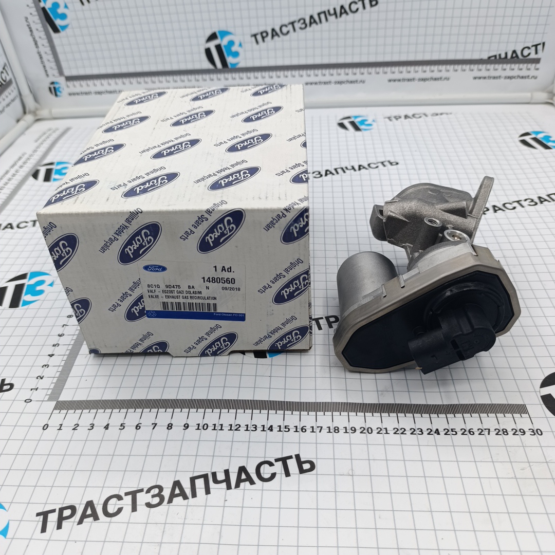 Клапан EGR (Евро 4) без охлаждения TR > 06 2,4/2,2 PSA 8C1Q9D475BA/1480560/9665752480/1618HQ OTOCAH