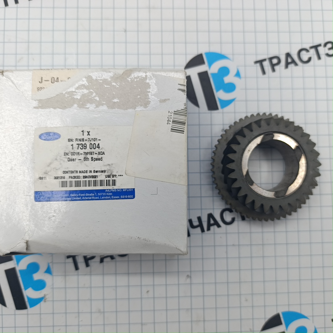 Шестерня Ford Transit VMT6 (6-я передача, вторчиный вал) CC1R7M197XCA/1739004 OTOCAH - Миниатюра товара 1