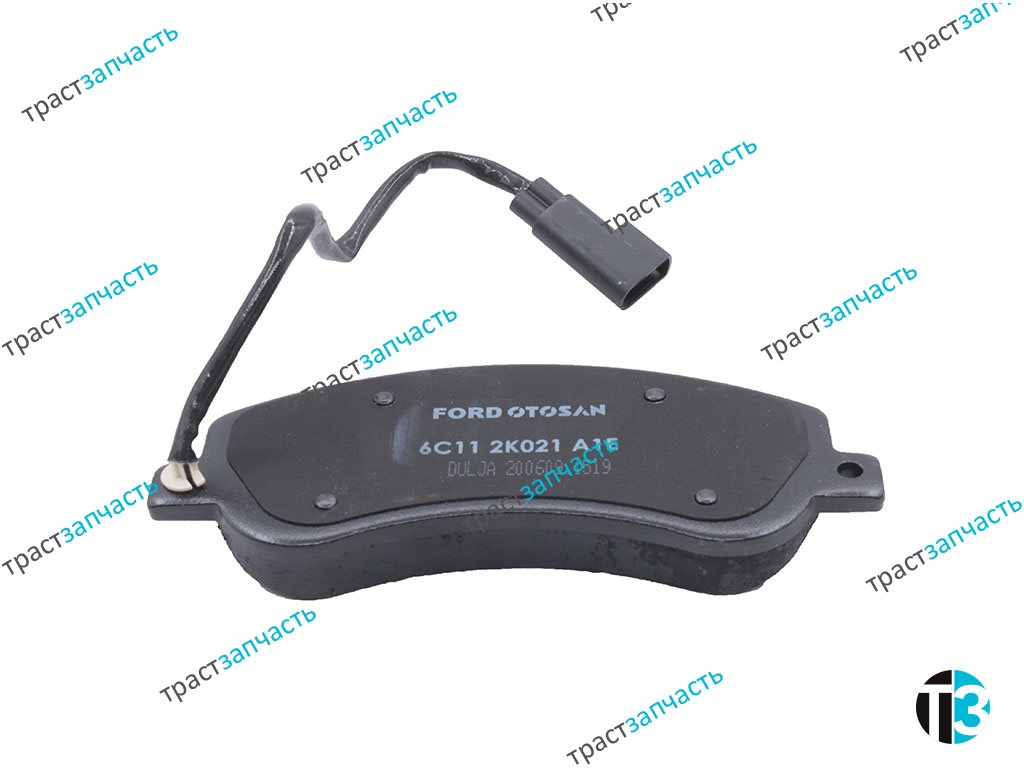 Тормозные колодки передние Форд ТЗ > 06 -12 115-140-155 л.с.9C112K021BA/T206664/1824347 BREMBO - Миниатюра товара 2