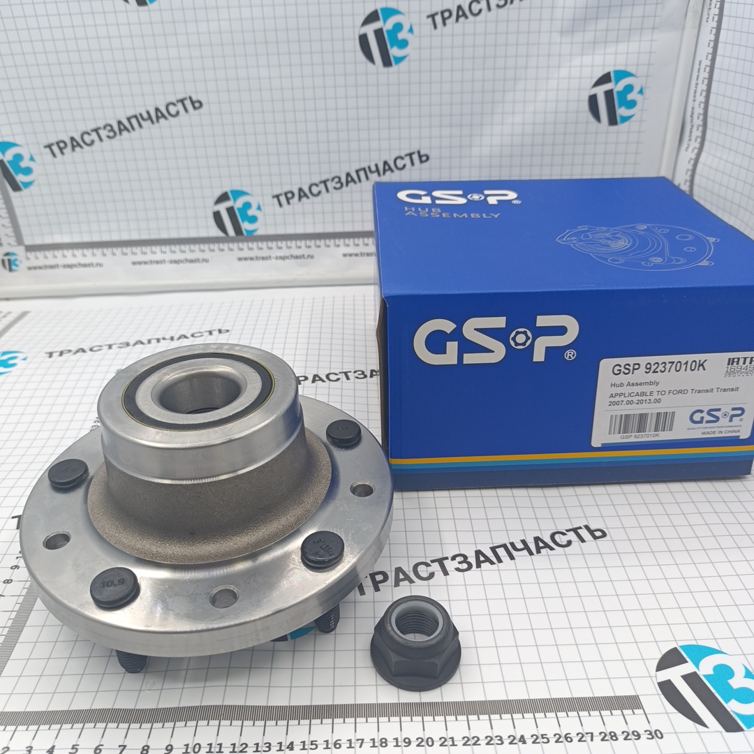 Ступица колеса задняя TR > 06 FWD R15 BK212B664AB/1377911/1756721 GSP (c гайкой) - Миниатюра товара 1