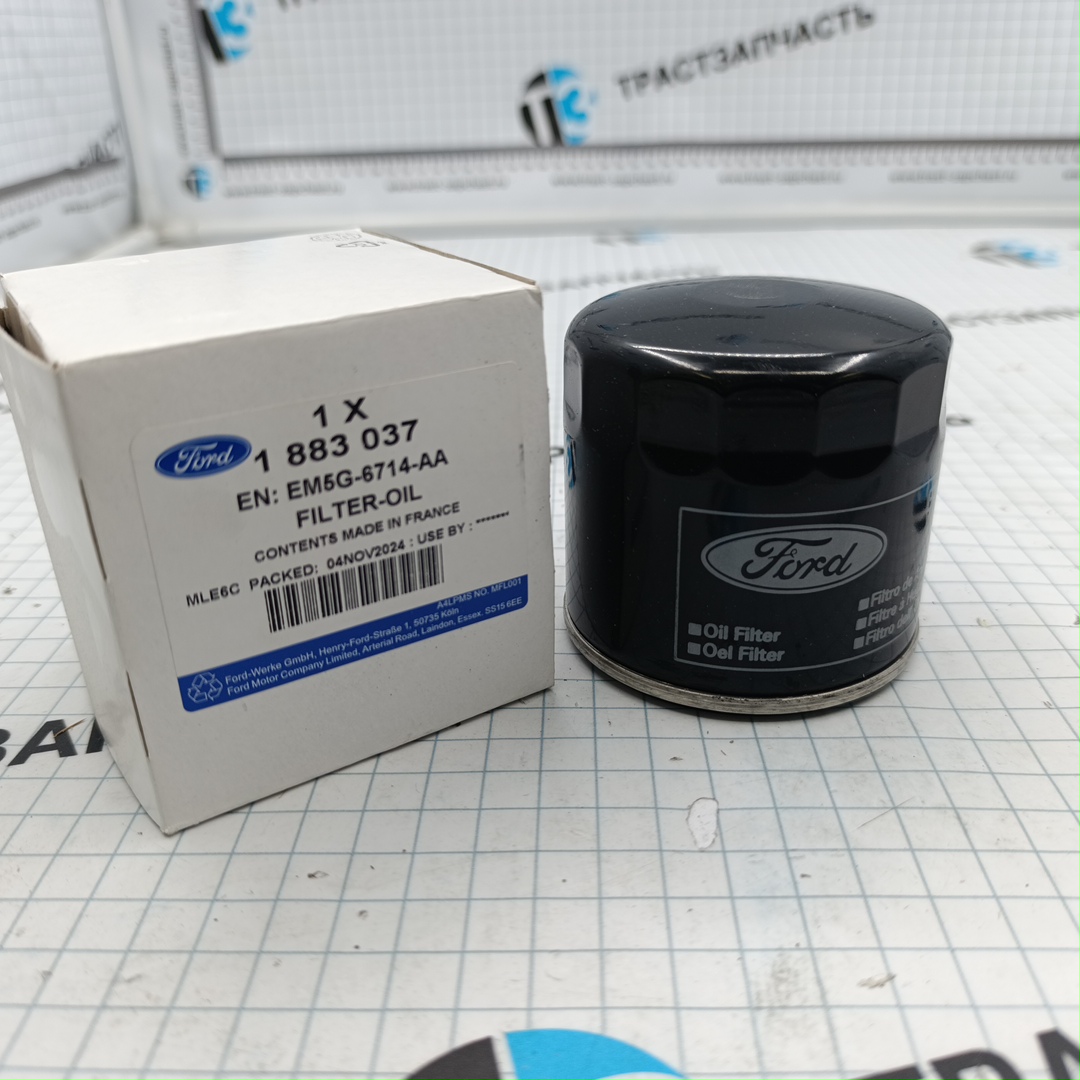 Фильтр масляный Ford Fiesta IV-VI 96-/Focus I-III 98-/Kuga II 13/Mondeo IV, V 07 OTOCAH - Миниатюра товара 1