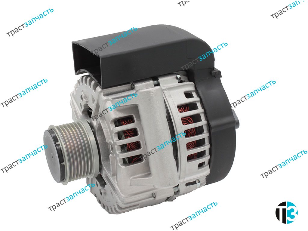 Генератор ЕВРО 4 Transit 2.4 115-140 л.с (шкив 7PK) 6C1T10300CD/1791837/2097255 OTOCAH