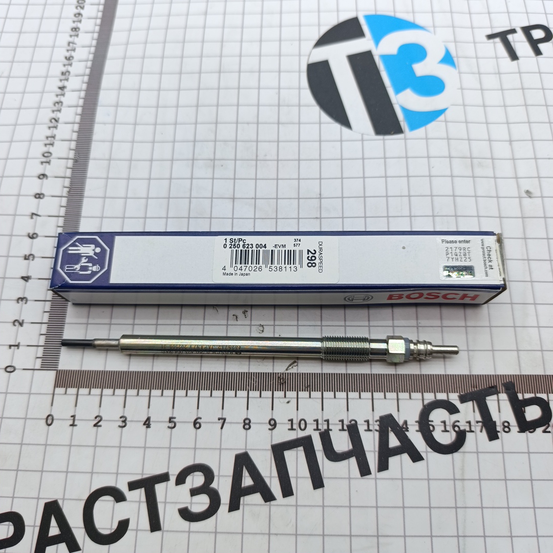 Свеча накаливания Fiat Ducato 2.2 (ЕВРО 6, с 2021-2023г.) 55258724 (ORG BOSCH) - Миниатюра товара 1