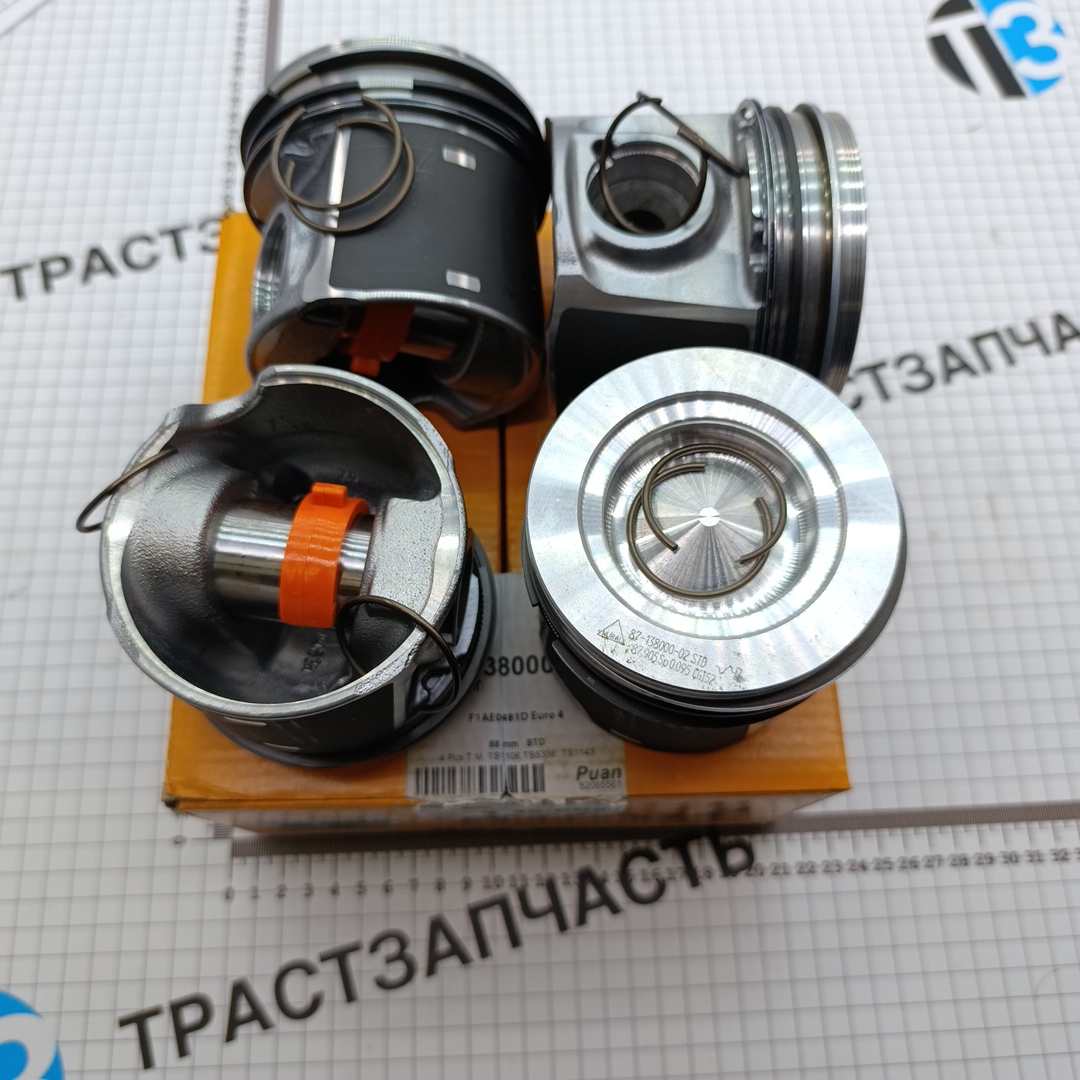 Поршень в сборе 2.3 (Евро 3-4) STD Ducato/Iveko (Цена за шт, кратн. заказа 4 шт) NURAL