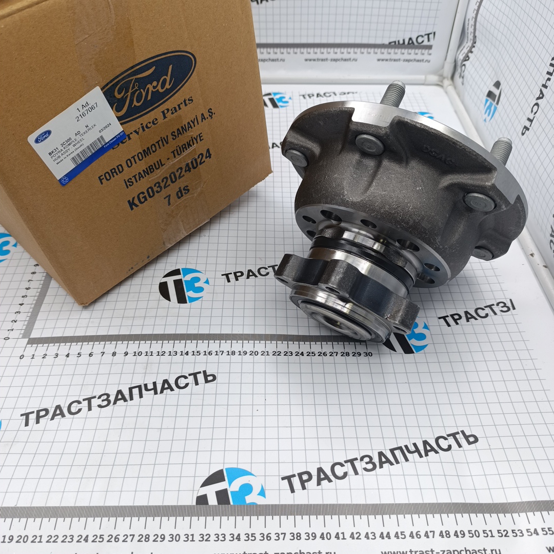 Ступица колеса передняя Ford ТЗ TR > 14- (RWD задн.пр/двускат колеса) 1824007/2167067 OTOCAH - Миниатюра товара 1