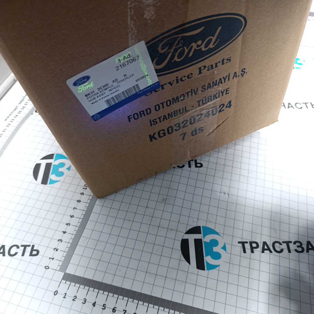 Ступица колеса передняя Ford ТЗ TR > 14- (RWD задн.пр/двускат колеса) 1824007/2167067 OTOCAH - Миниатюра товара 2