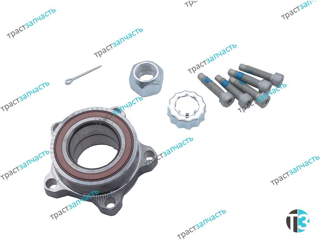 Подшипник передней ступицы TR > 06-12  Макс.нагрузка (с болтами) SKF  (Испания) Газель 2,8