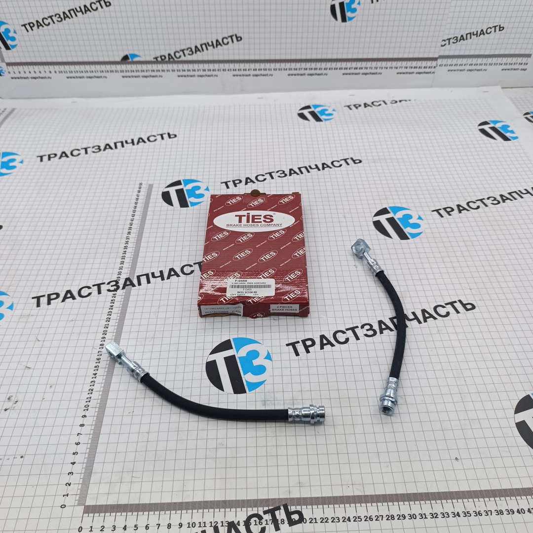 Шланг тормозной задний TR > 14 (двухскатка ) GK29-2C338AA/1817707 TIES - Миниатюра товара 1