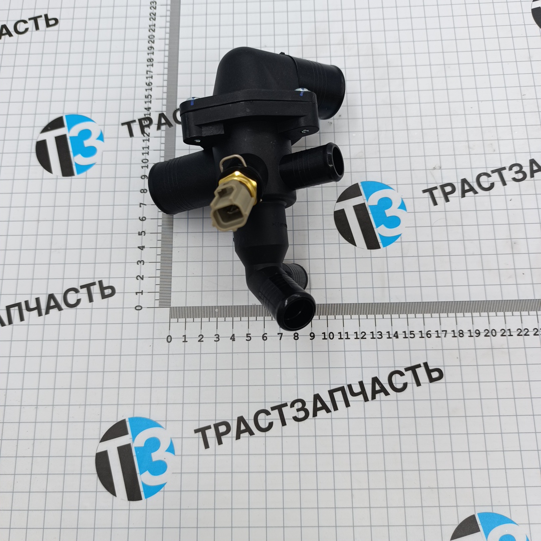 Термостат в сборе Ford ТЗ 155 л.с.BK3Q8A586AB/1731782  ТЗ (ТрастЗапчасть) - Миниатюра товара 2