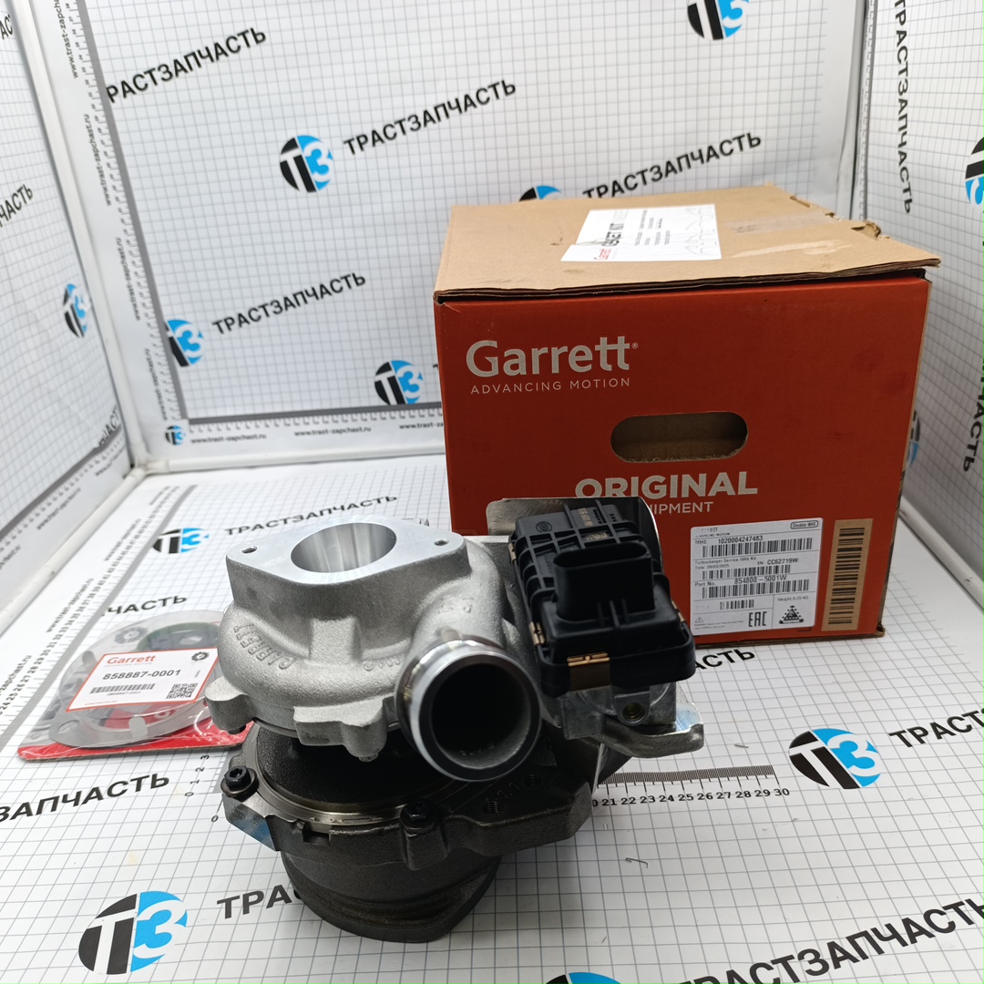 Турбокомпрессор 155 л.с.Форд ТЗ BK3Q6K682CC/2175582/1899517/T7875565022S GARRET с прокладками - Миниатюра товара 1