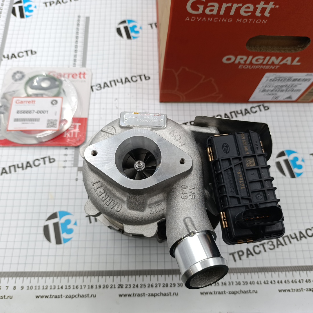 Турбокомпрессор 155 л.с.Форд ТЗ BK3Q6K682CC/2175582/1899517/T7875565022S GARRET с прокладками - Миниатюра товара 3