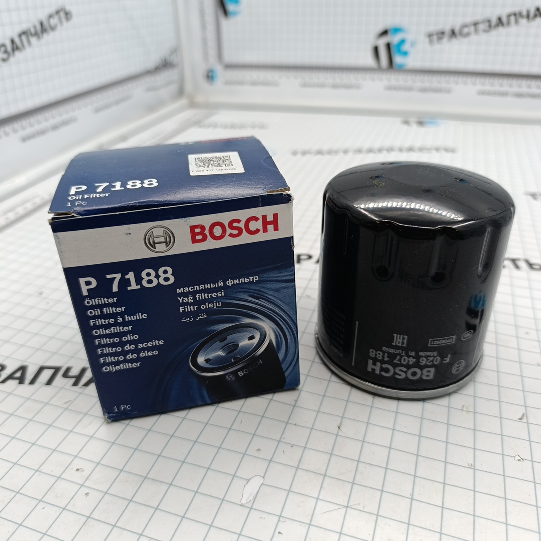 Фильтр масляный Ford ТЗ/PSA (металл) BK2Q6714AA/BK2Q6714BA/1812551/9808867880/2128722 BOSCH EUR