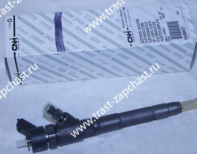 Форсунка топливная FIAT 2,3 евро 4 под шайбу 504386427/0445110435 ORG IVECO - Миниатюра товара 8