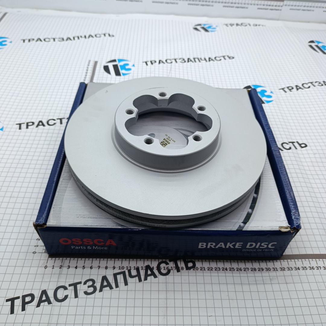 Диск тормозной передний Ford Transit Tr’06 (2.2/2.4 140-155 л.с, зад. привод) OSSCA