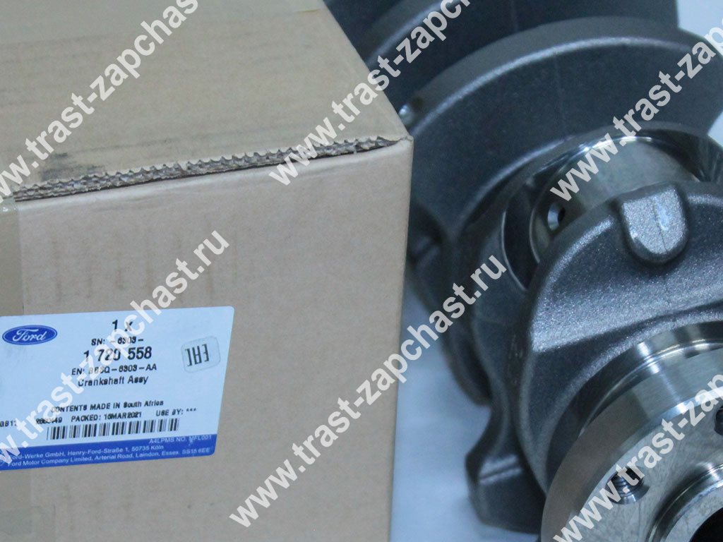 Коленвал TR > 06 2.2-2.4 RWD PSA FIAT FWD 2.2 4C1Q6303BA/1738588/0501N9/9676251280/BB3Q6303AA FORD - Миниатюра товара 1